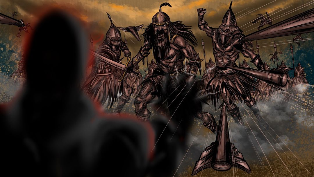 Movie- storytelling illustrations - JINN THE PET