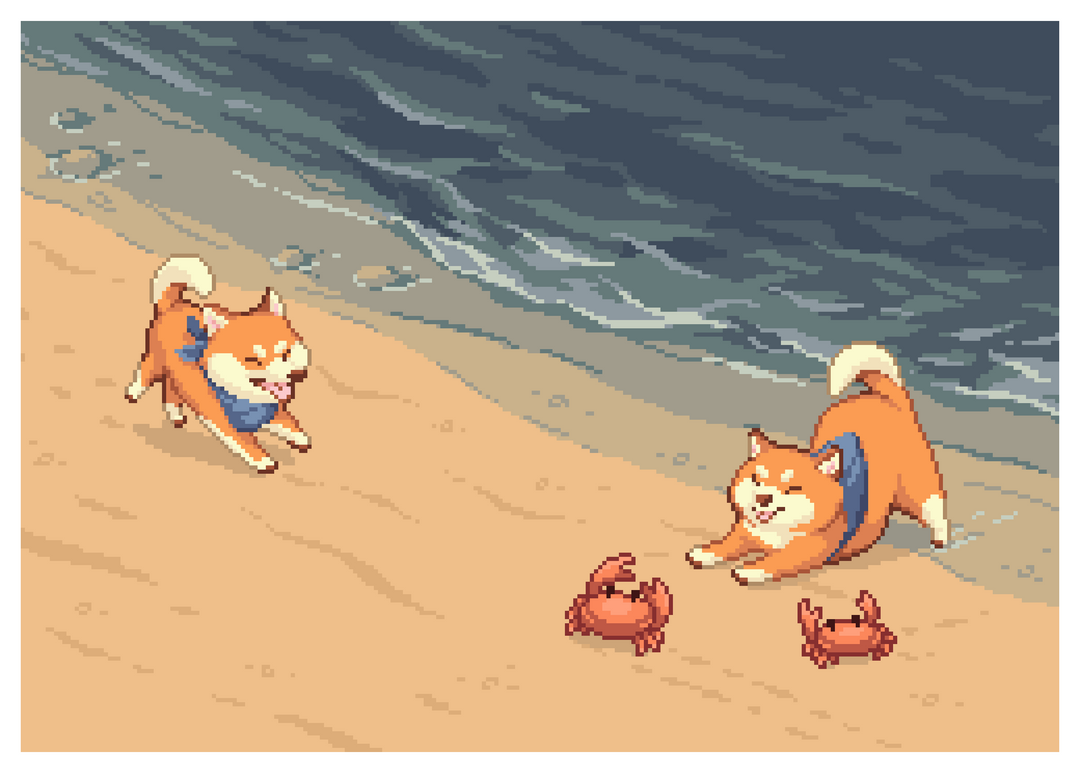 At the Beach
