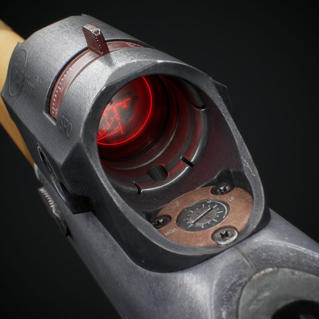 VP9-S Suppressed Pistol - Game asset