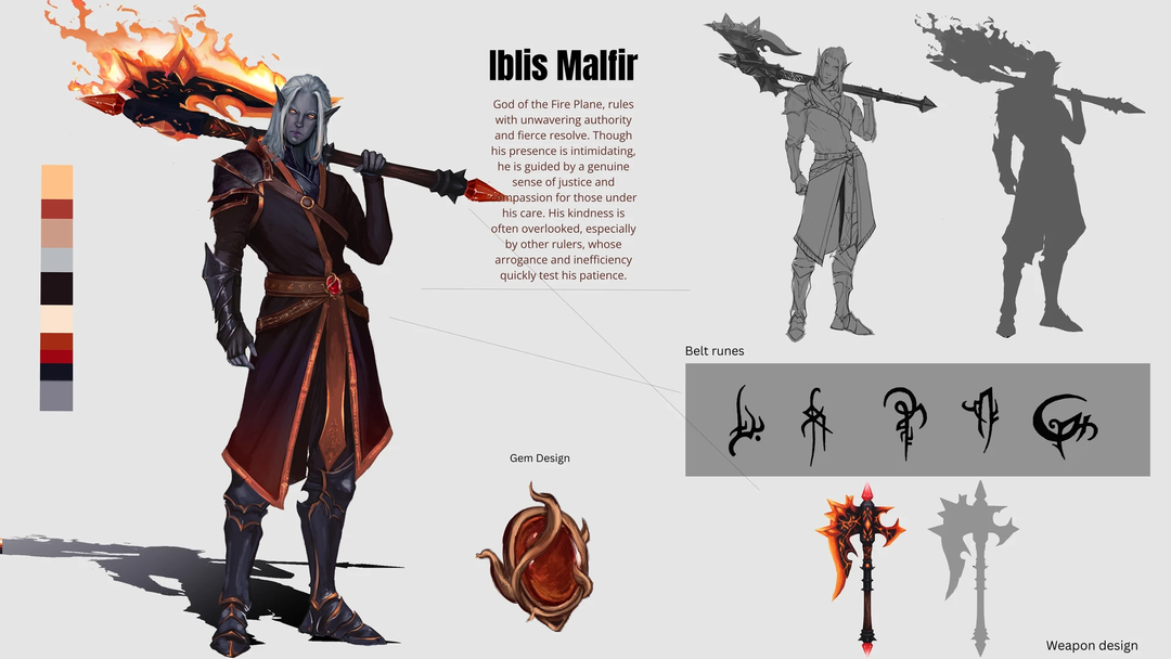 Iblis Malfir - DnD