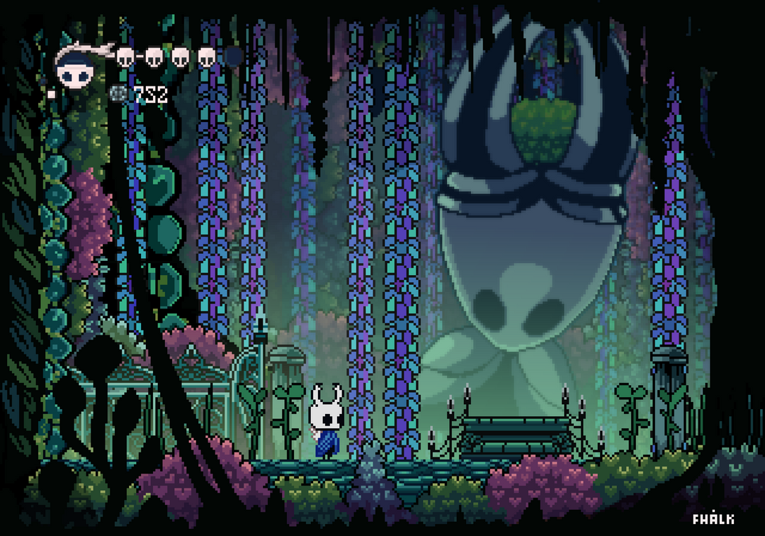 Hollow Knight - Pixel art fan art