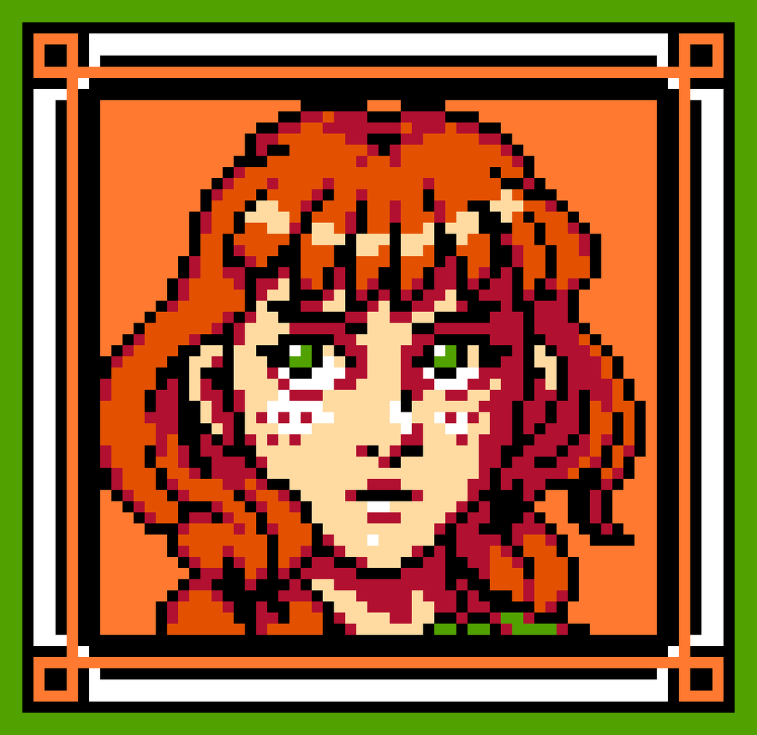 Pixel Art 8-Bit Portrait | Pixel Art