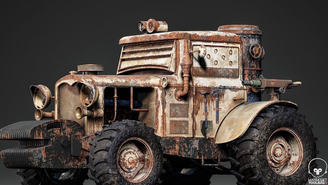 Old Fighter Tractor