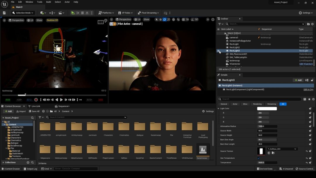 How to make a movie with Metahumans in Unreal Engine 5.1