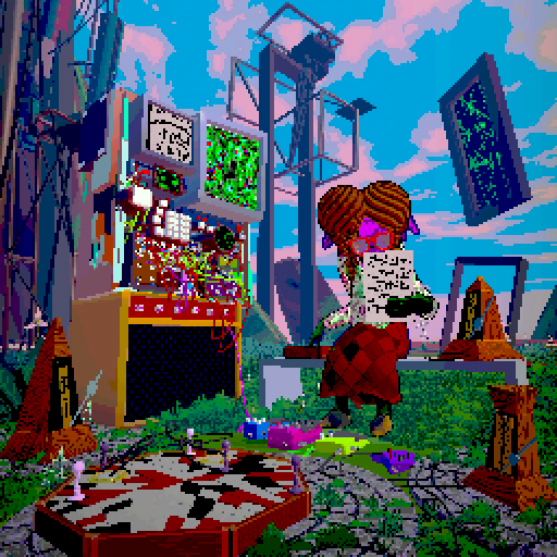 3D Pixel Art