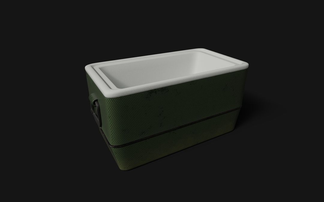 Cooler Box - Game Ready Asset