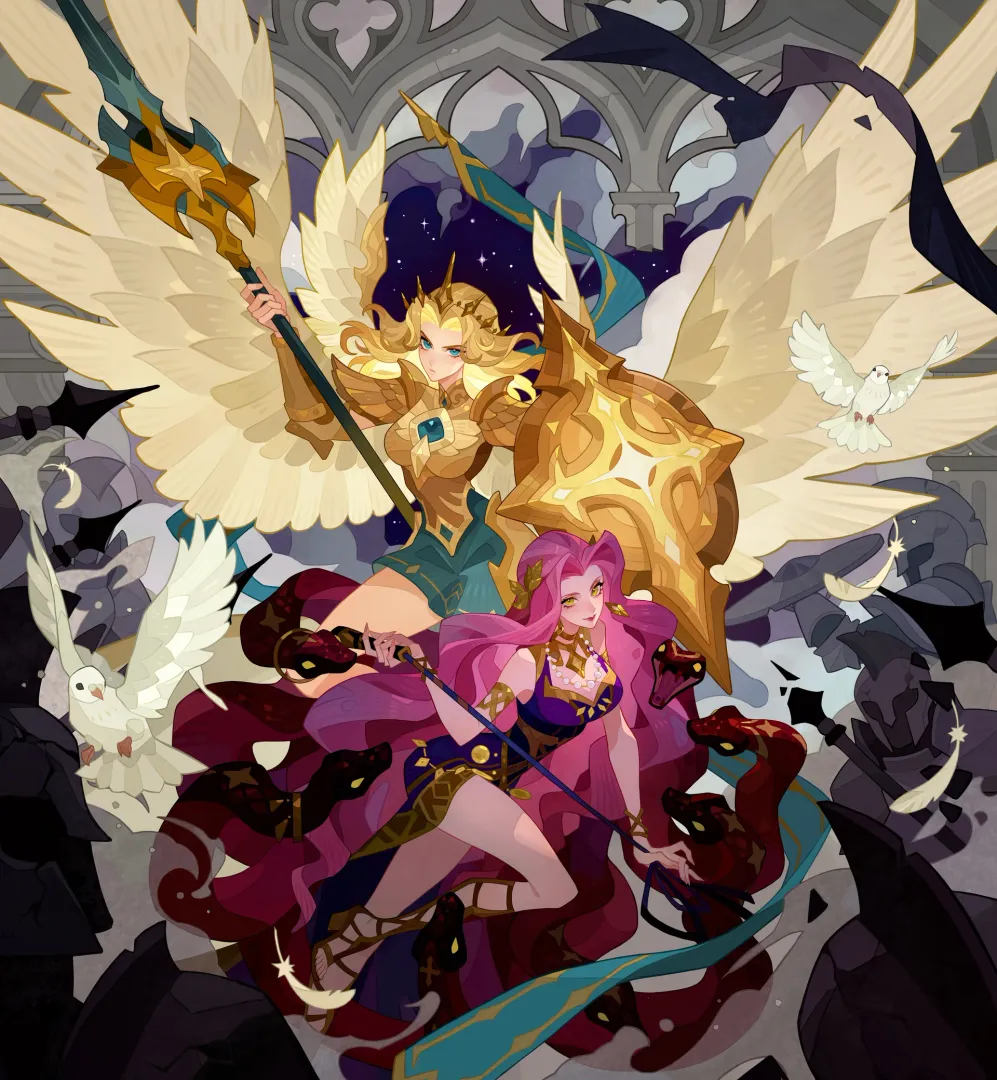 Athena and Medusa