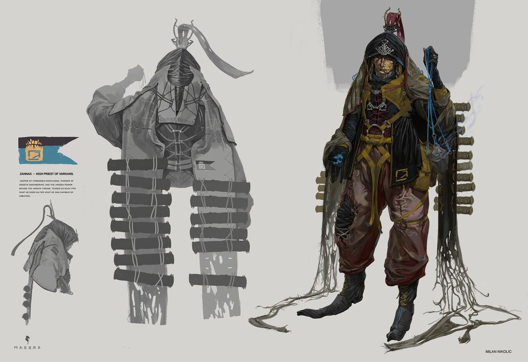 Zannax - High Priest of Varkans