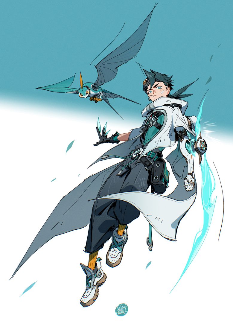 青燕 / swallow