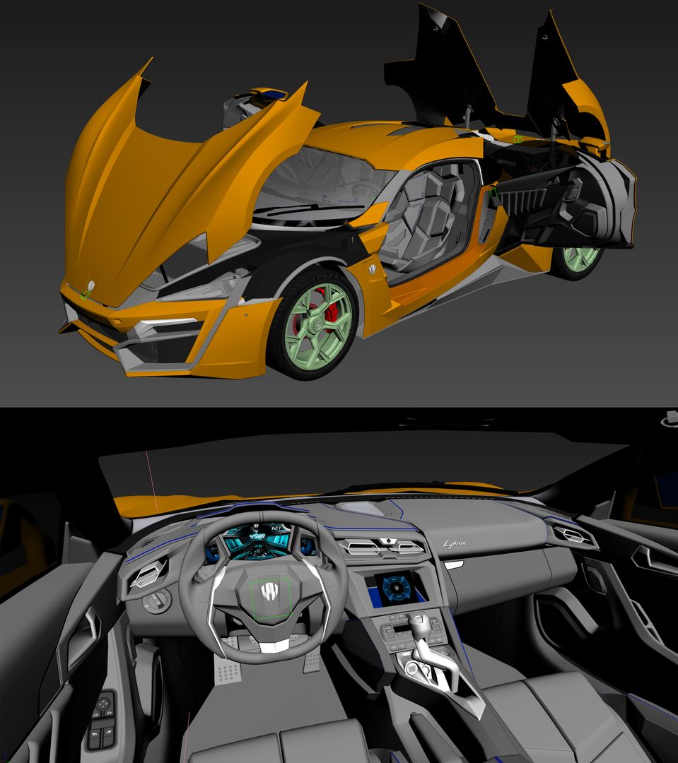 Various 3d projects