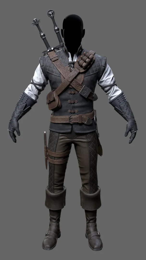 Witcher Manticore Armor Set