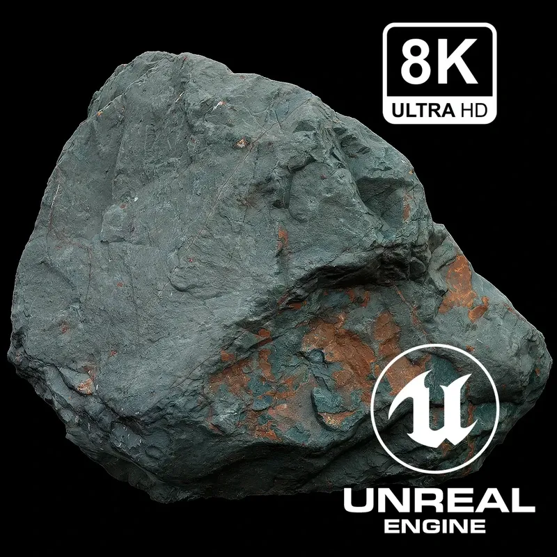 8K Scanned Rocks & Minerals