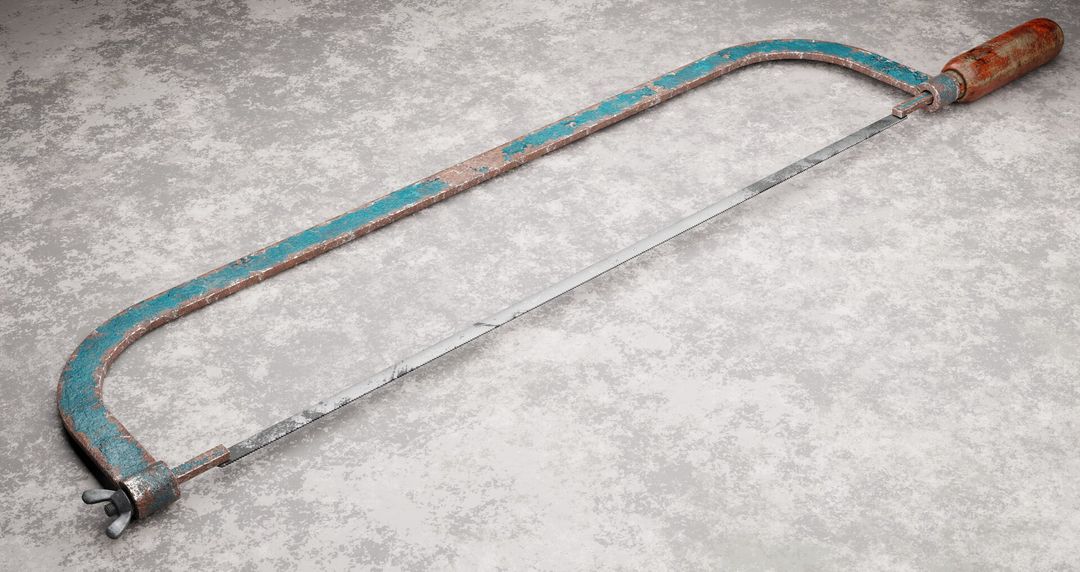 Hacksaw Old and Worn