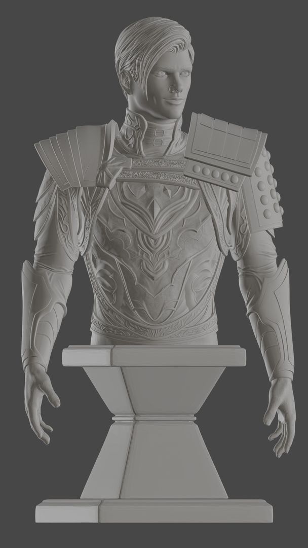 Farren Bust Correction Work