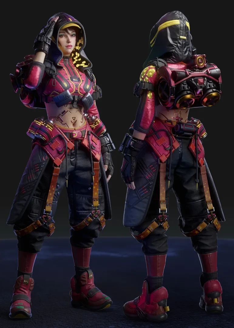 Rhapsody – 3D Game Character | Apex Legends