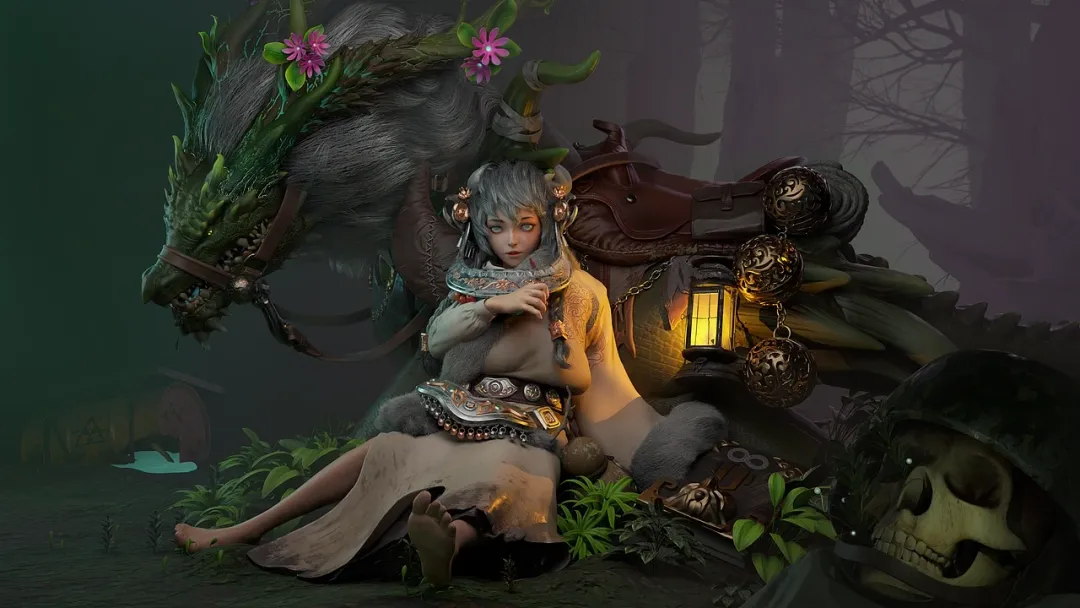 Stylized Forest Character | 3D Sculpt & Character Study