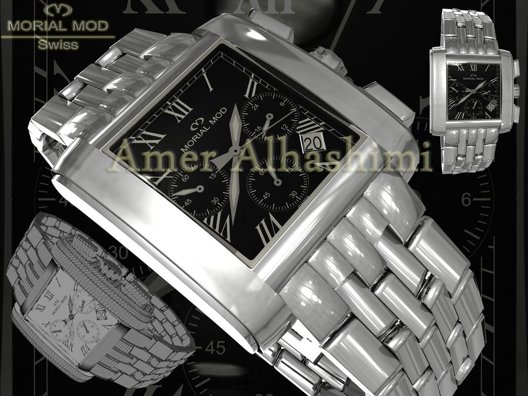 Interactive Luxury Wrist Watch | Real-Time PBR Experience