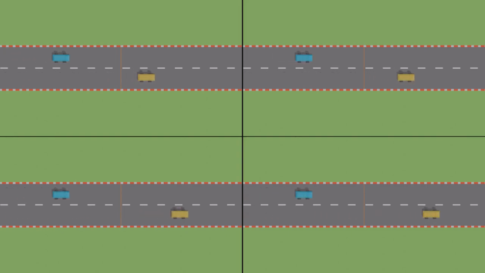 Cars speed