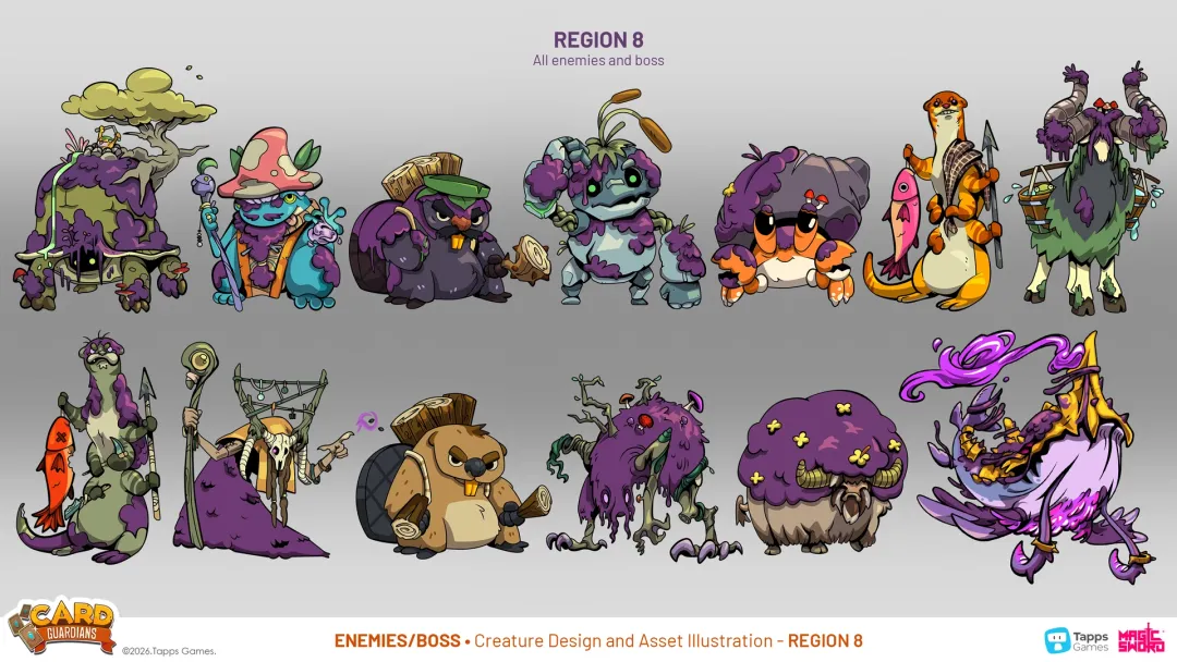 Card Guardians • Enemies R8