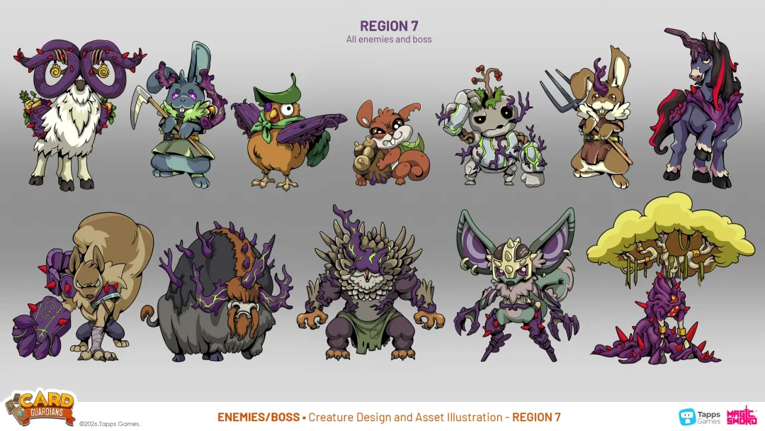Card Guardians • Enemies R7