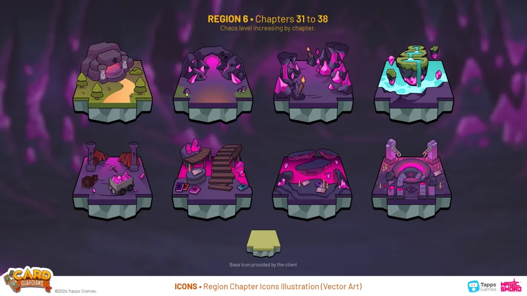 Card Guardians • Region Icons