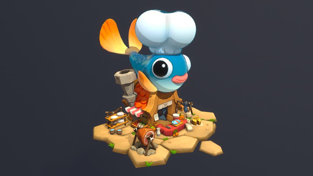 Personal - Fish Shop diorama