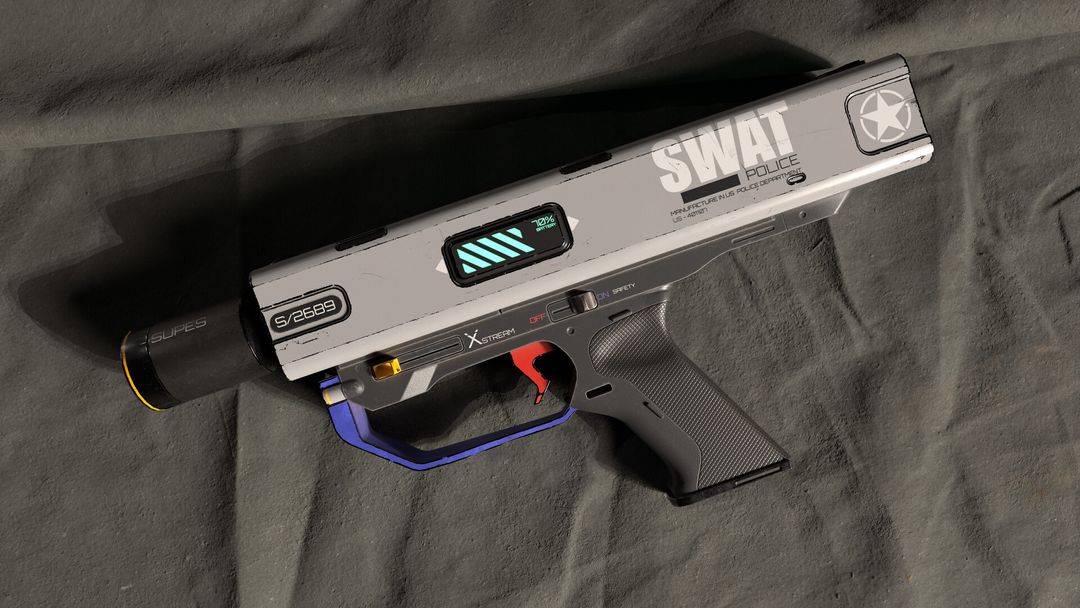 Sci-Fi SWAT Pistol