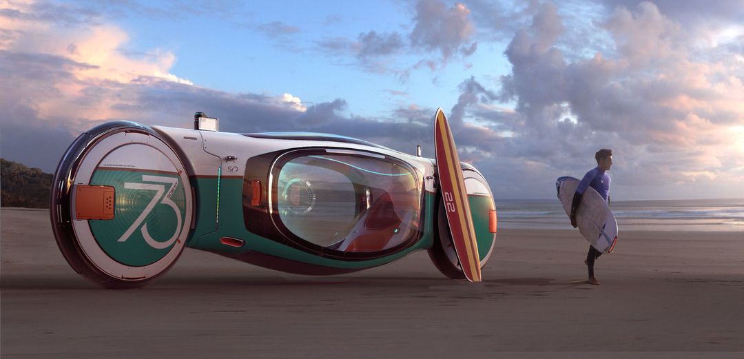 Two Wheeled Autonomous Vehicle