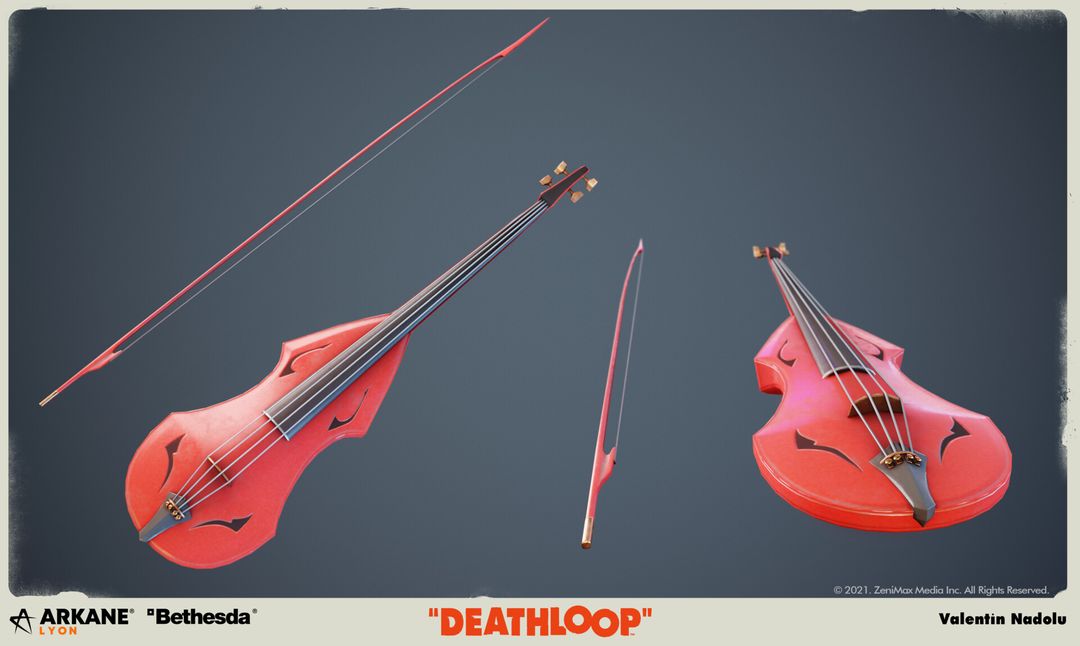 Violin: Deathloop Prop