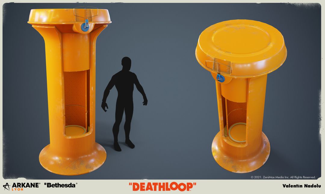 Weapon Cabinet: Deathloop Prop