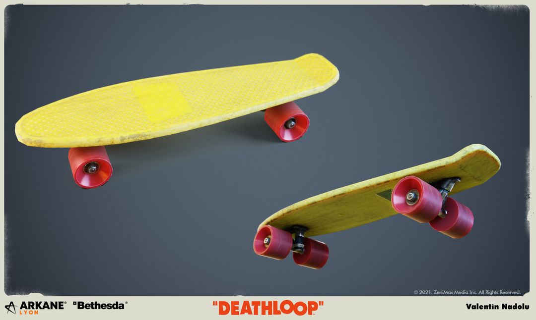 Skateboard: Deathloop Prop