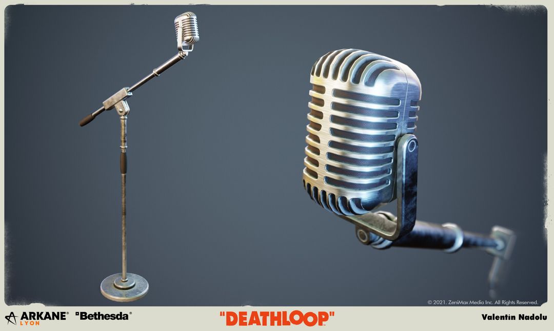 Microphone: Deathloop Prop