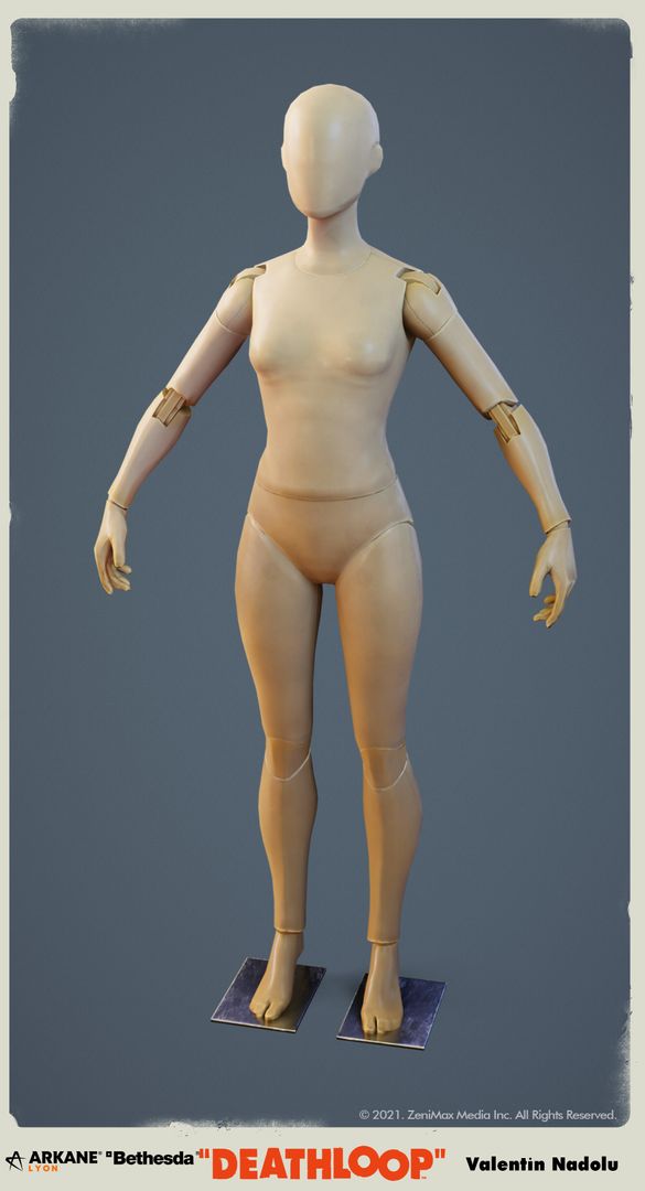 Modular Mannequin: Deathloop Prop