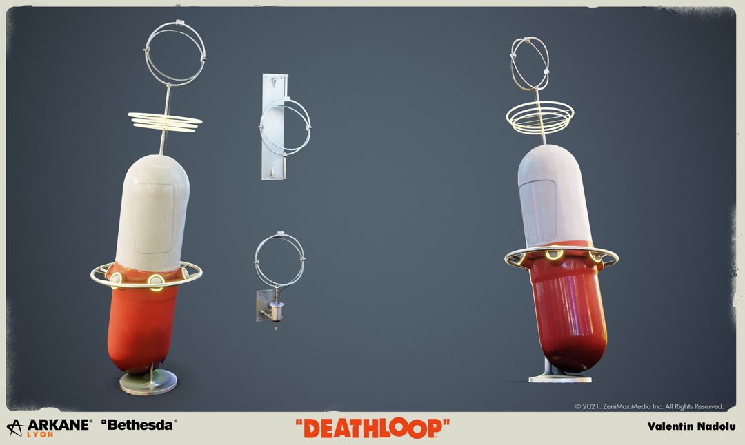 Health Station: Deathloop Prop