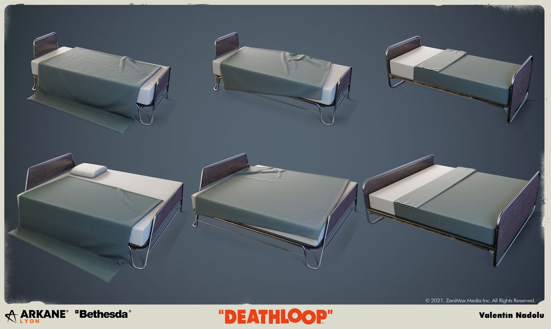 Furniture: Deathloop Props