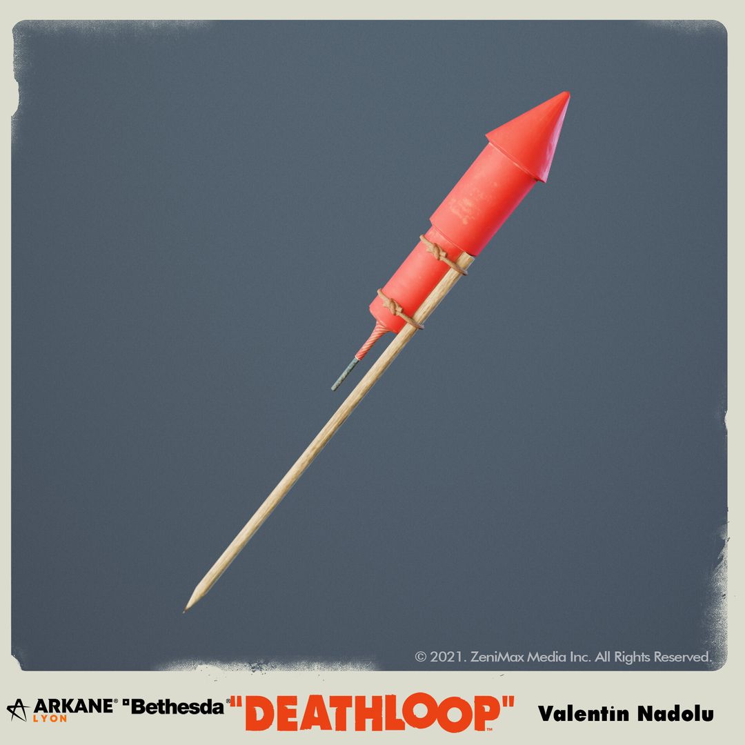 Various Deathloop Props