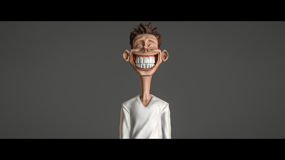 Smile Please | Stylized Caricature bust