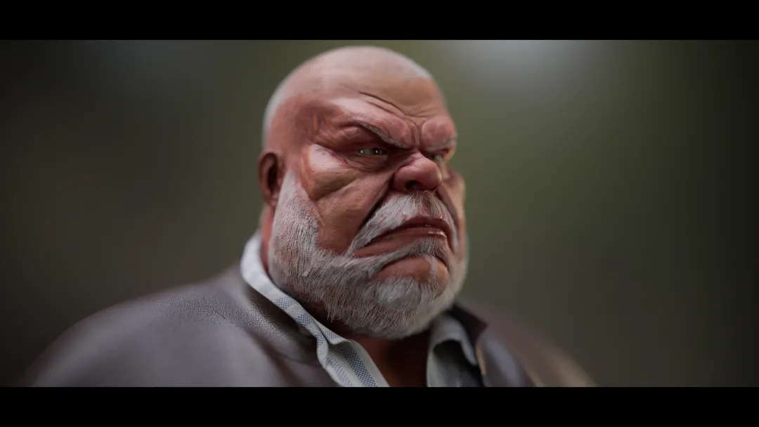 The Veteran | High-Fidelity Character Portrait