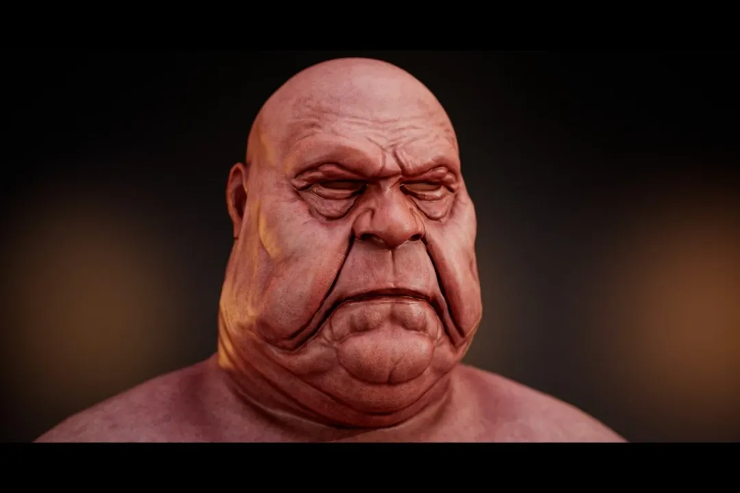 The Heavyweight | Realistic Character Portrait