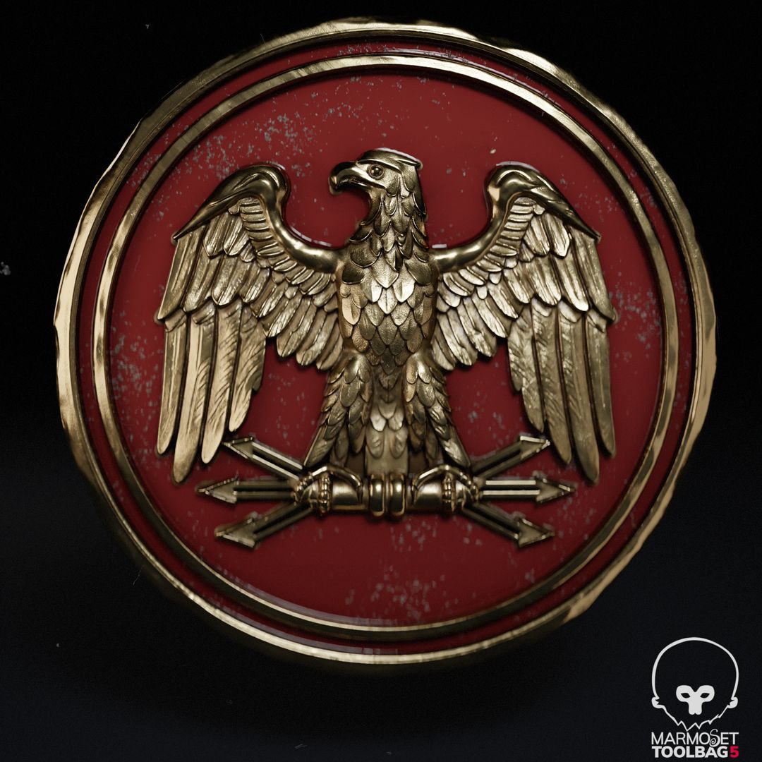 Roman Eagle Coin