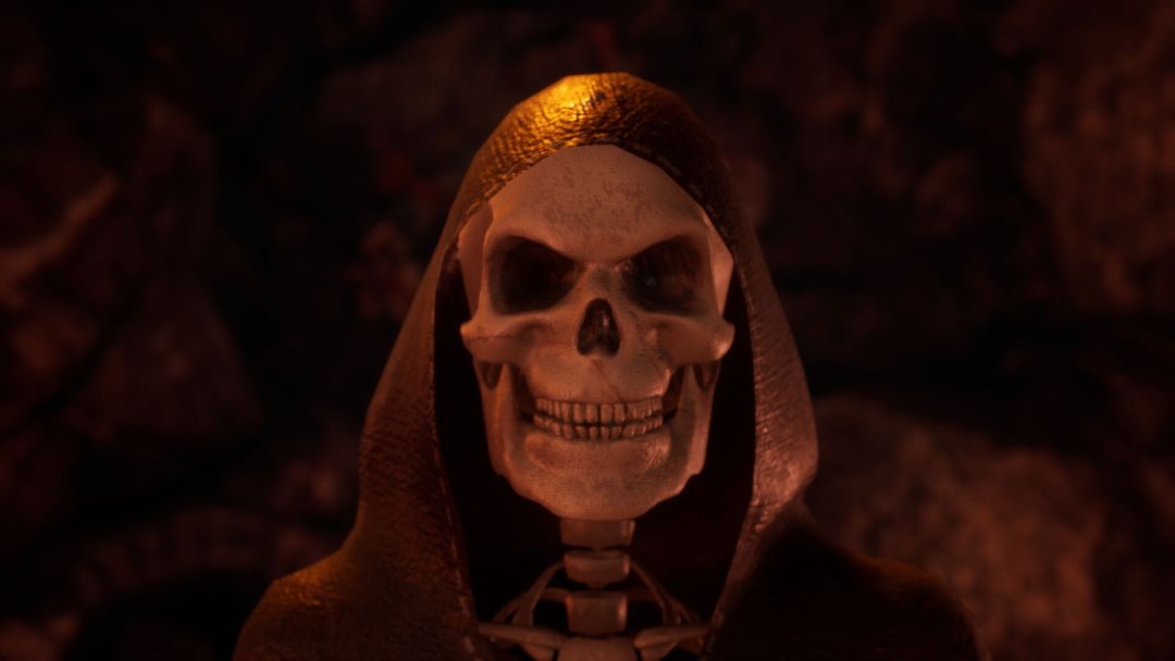 Grim Reaper 3D Character Rig for Unreal Engine