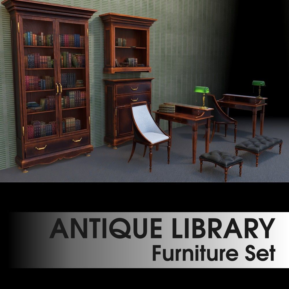 Antique furniture set