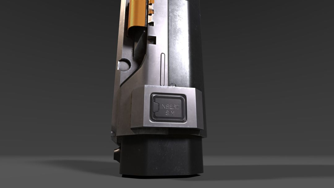 Sci-Fi Controller— Game Ready Sci-Fi Handheld Device | PBR | UE5