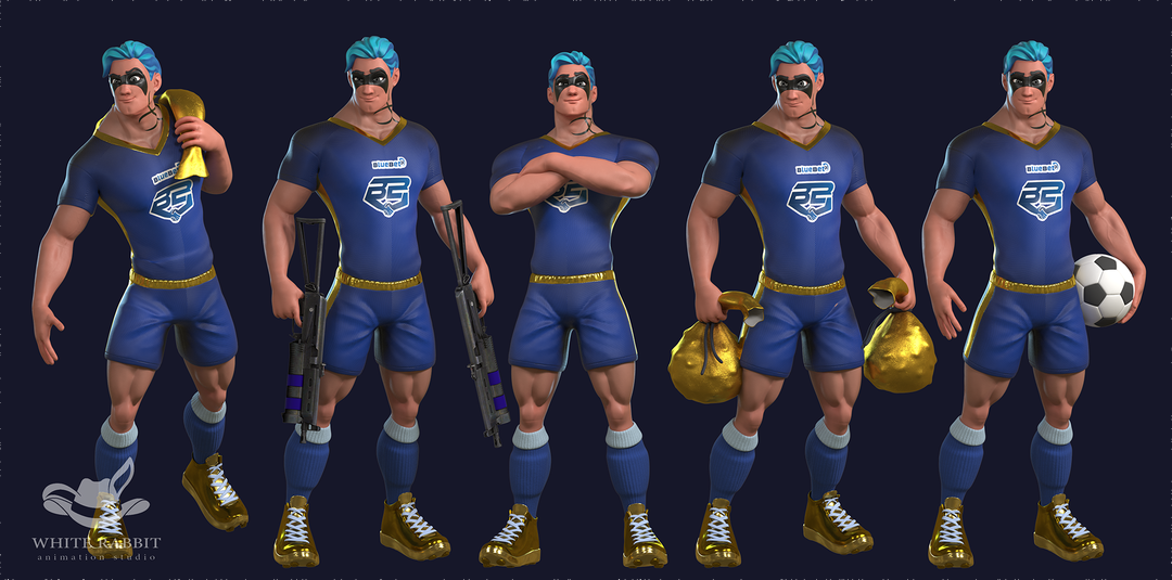 3D stylized character