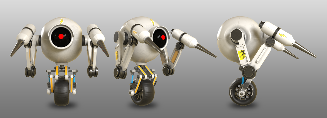 3D Animated Robot