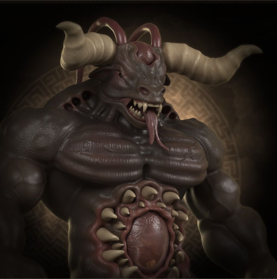 3D monster