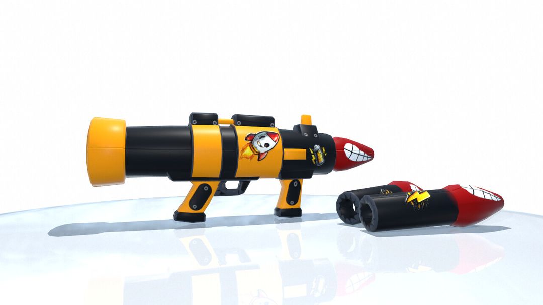 3D Stylizes Weapons Pack- Bazooka