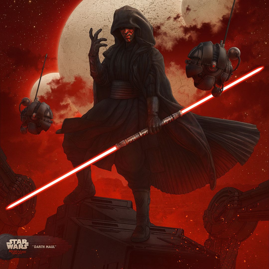 Darth Maul | 2D Vehicle Concept Art