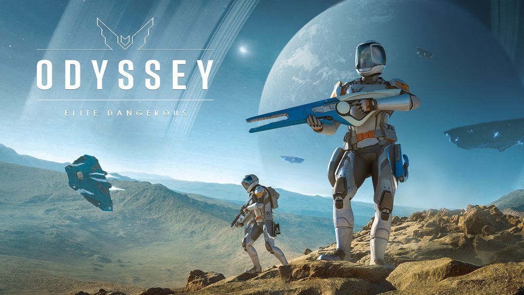 Elite Dangerous Odyssey | 2D Game Building Concept Art