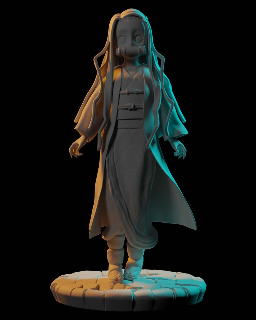 Nezuko from Deamon Slayer - 3D print